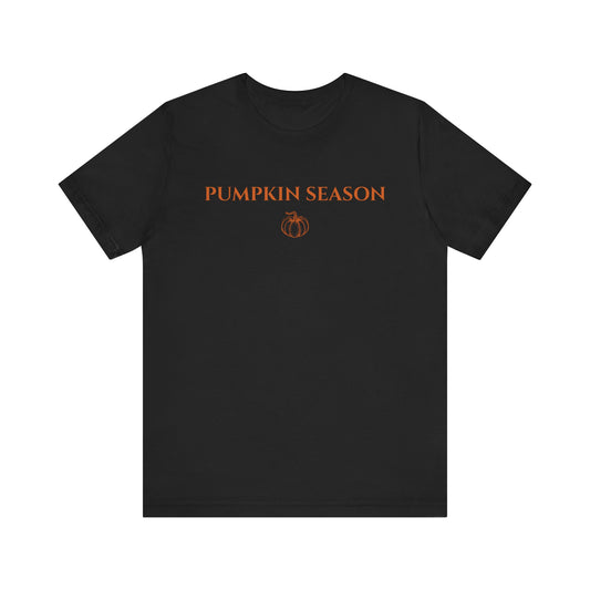 Pumpkin Season Unisex Tee - Perfect for Fall, Halloween, Cozy Comfort, Autumn Wardrobe, Casual Style