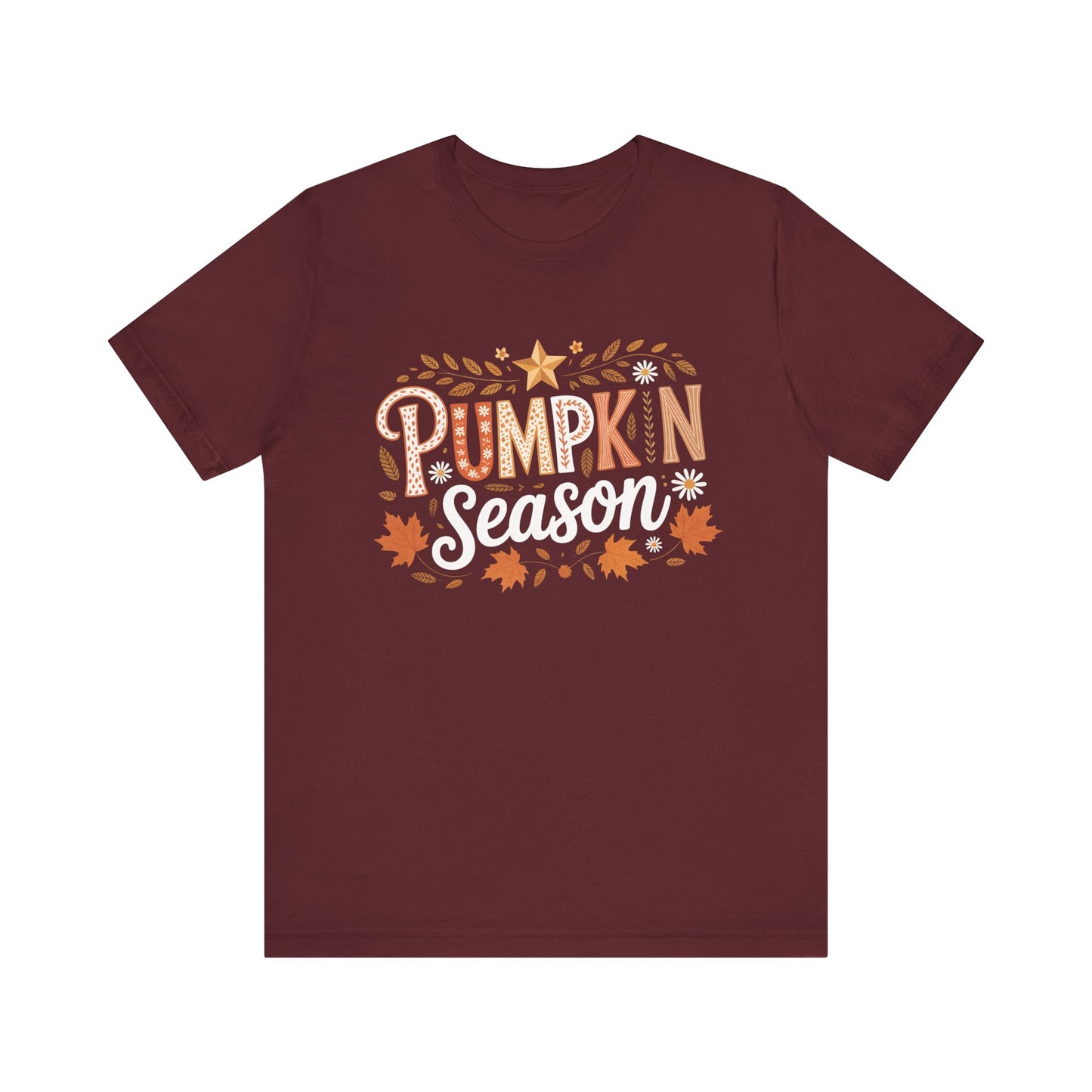 Fall Pumpkin Season Unisex Tee | Harvest Celebration Shirt, Autumn Vibes Shirt, Halloween Outfit, Thanksgiving Gift, Cozy Tee