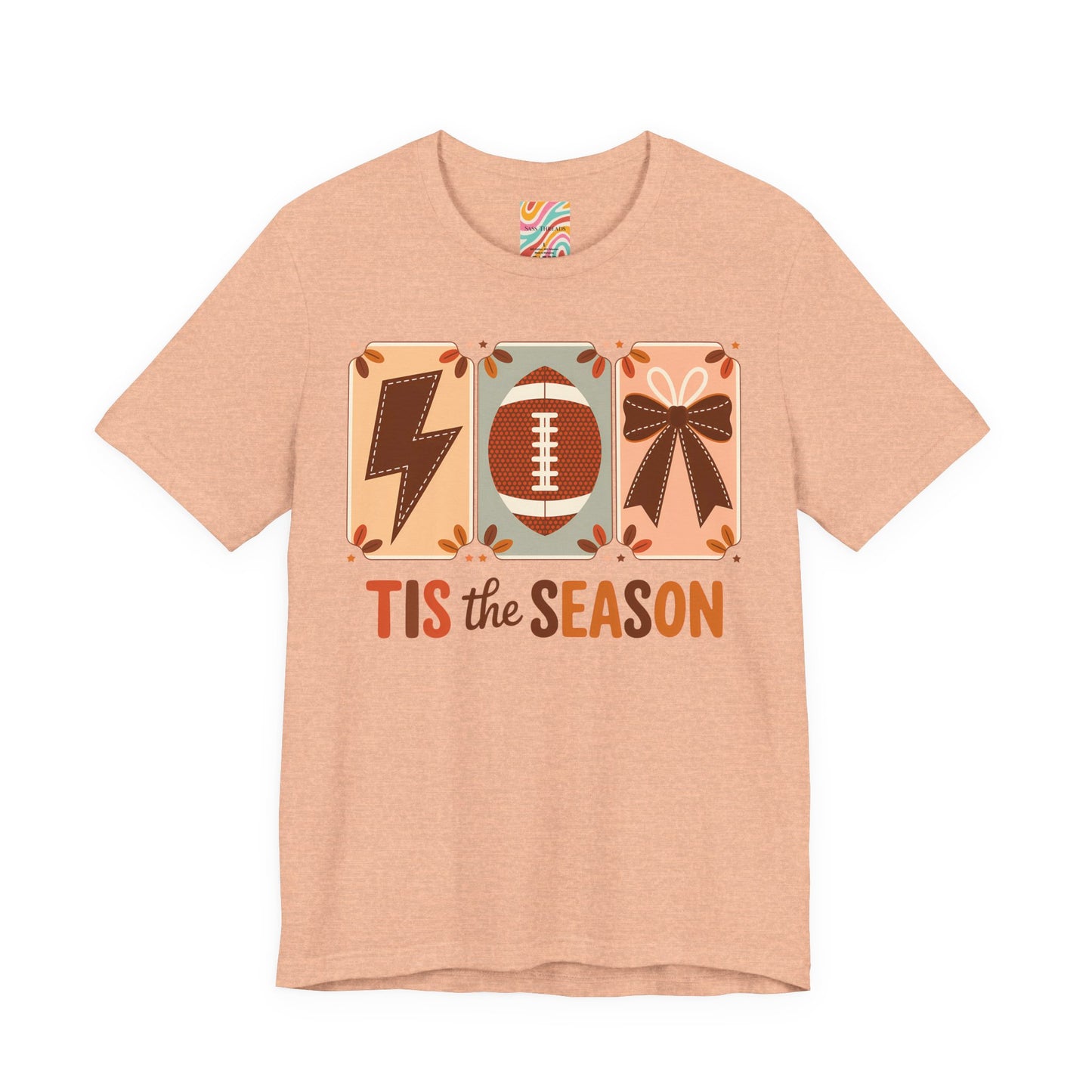 Festive Football T-Shirt | Unisex Jersey Tee for Game Day