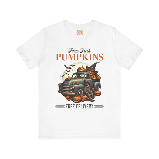 Fall Pumpkin Delivery Tee | Autumn T-Shirt, Halloween Outfit