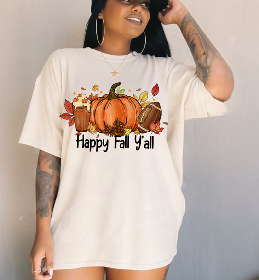 Happy Fall Y'all T shirt