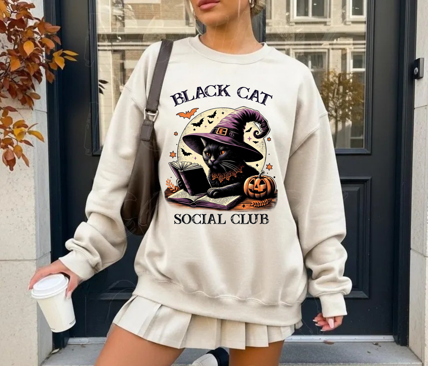 Black Cat Social Club Sweatshirt