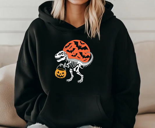 Halloween Trex Hoodie