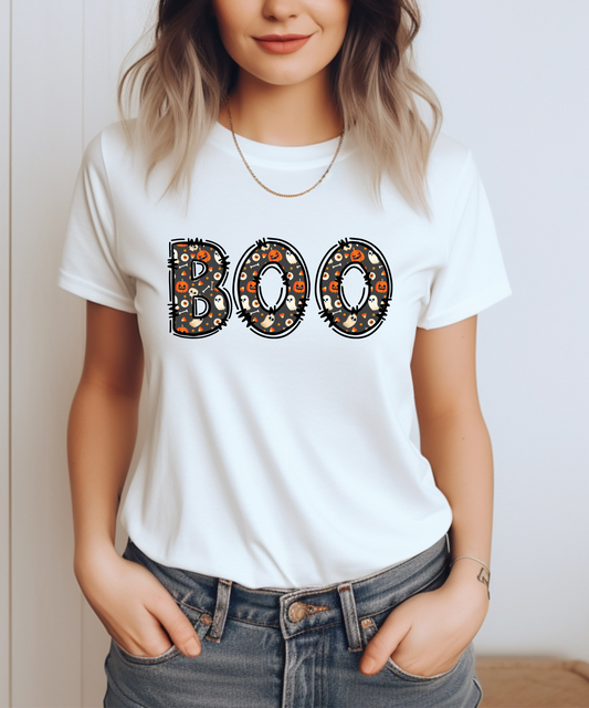 Boo Halloween T shirt