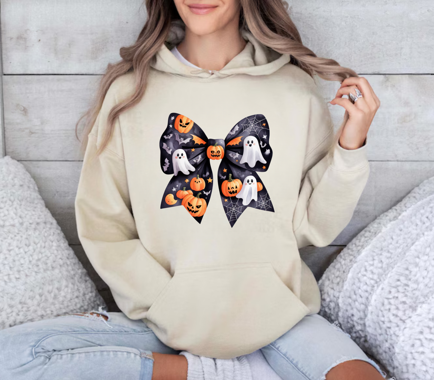 Halloween Bow Hoodie