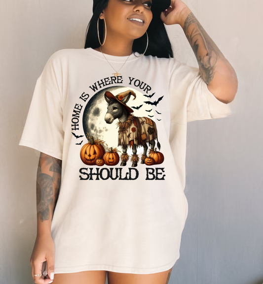 Home Is Where Your Pumpkin Should Be T shirt