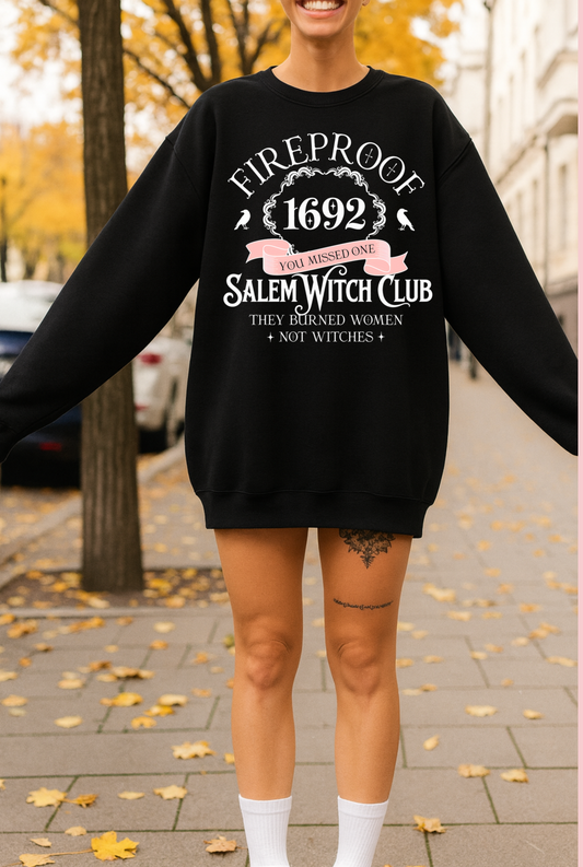 Fireproof Salem Witch Club Sweatshirt