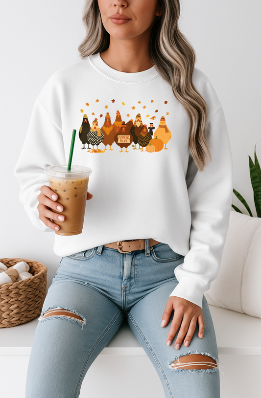 Autumn Chicken Sweatshirt