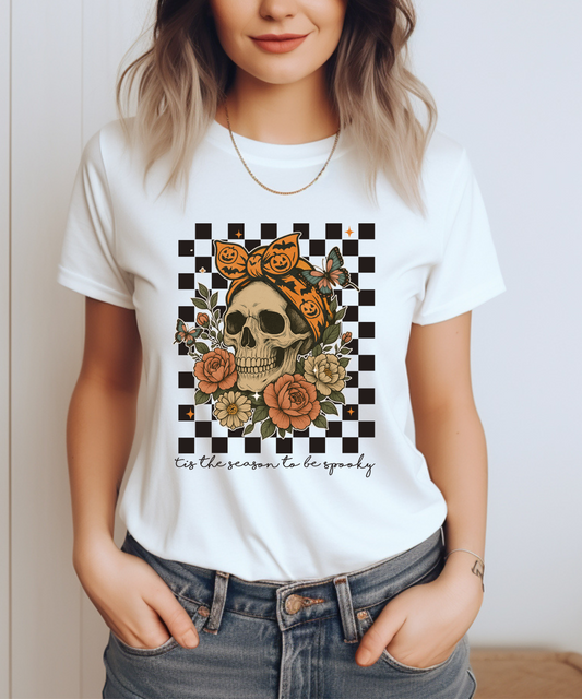 Skeleton Chick T shirt